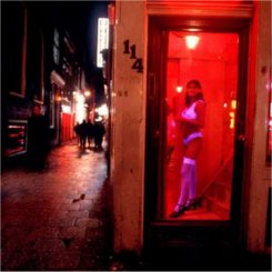 Window prostitution in Amsterdam