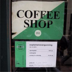 Amsterdam coffee shop license