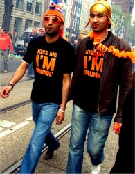 Queens Day in Amsterdam