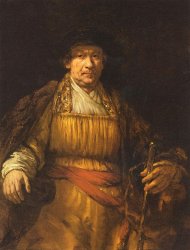 Rembrandt, self portrait