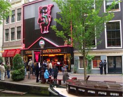 Casa Rosso, Amsterdam Red Light District